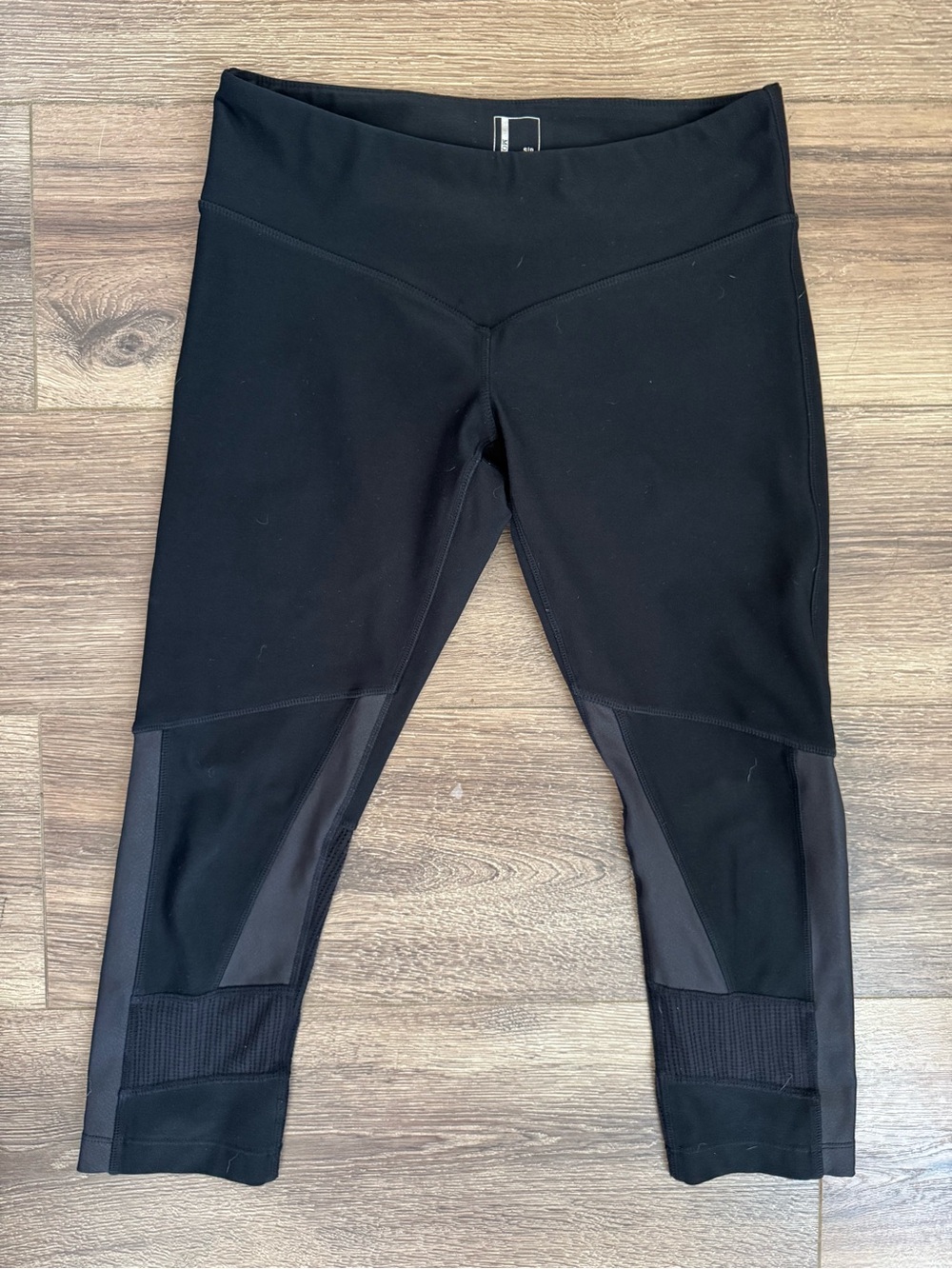 Mondetta Leggings, Mesh Detail, Black